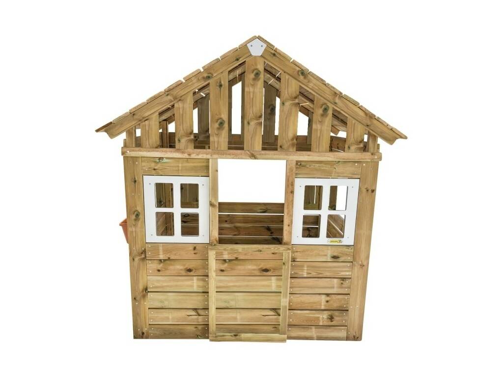 Maisonnette en bois Lollipop XL Naturel 162 x 145 x 151 cm Masgames MA800549