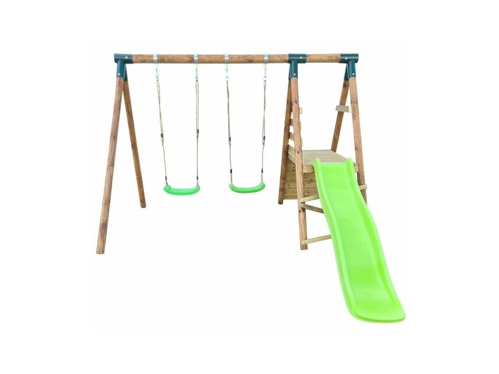 Parc pour enfants Tibet M avec toboggan 198 x 396 x 174 cm Masgames MA700098