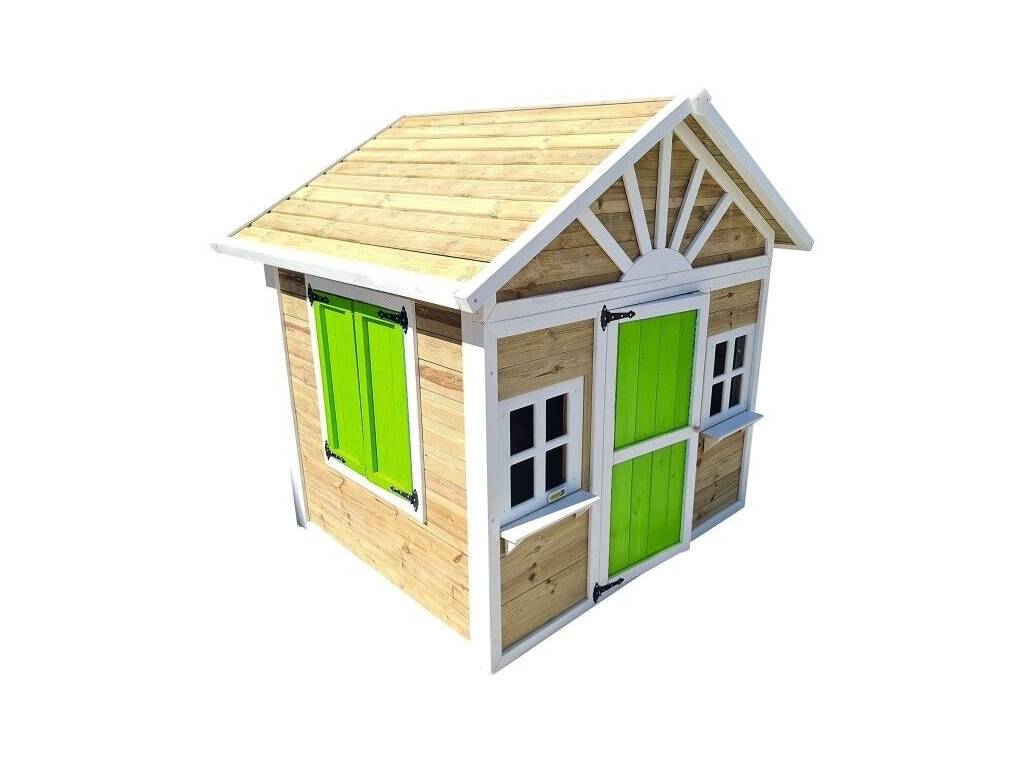 Casinha de Madeira Visby XL de 165,5x147x169 cm Masgames MA800583X