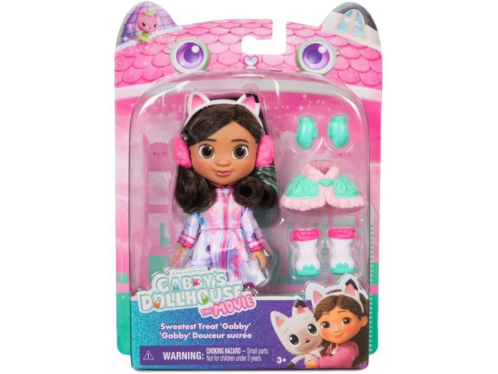 La maison de poupées de Gabby Le film Poupée Gabby Dulce de 13 cm