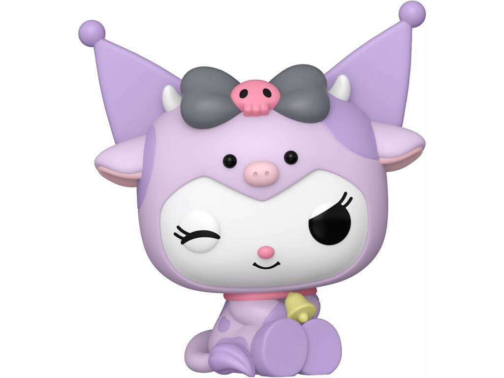 Funko Pop Vinyl Hello Kitty Kuromi em Cosplay de Vaca