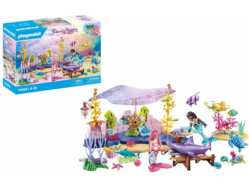 Playmobil Princess Magic Sirena Cuidado de Animales