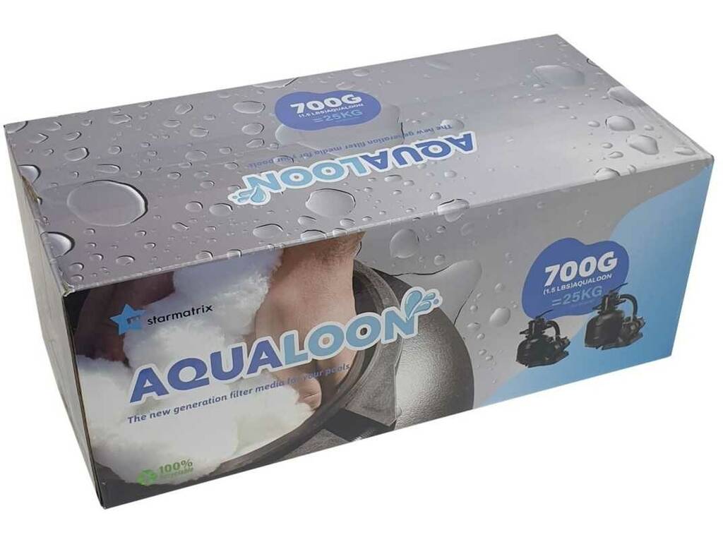 Boules filtrantes Aqualoon Pack 700 g Toi 4987