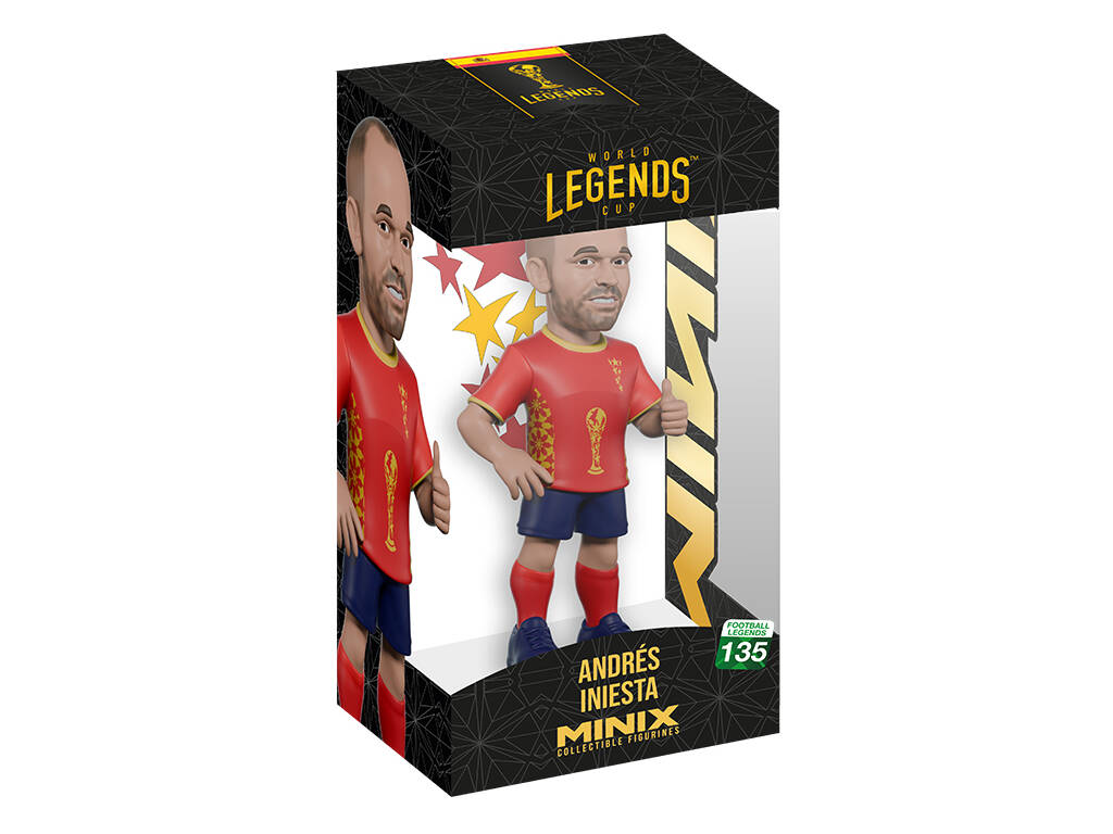 Minix World Legends Cup Figura Andrés Iniesta