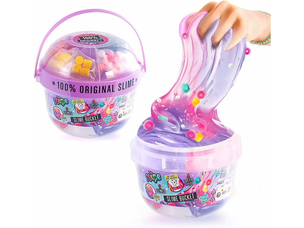So Slime Cubo Mega Slime con Decoraciones