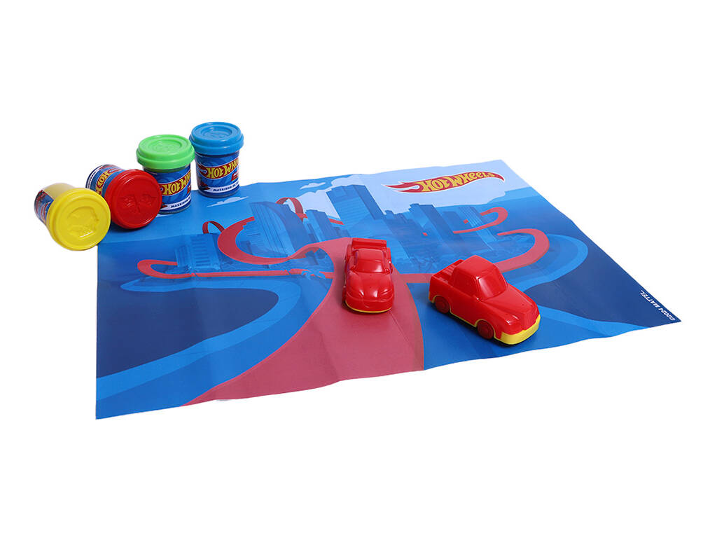 Hot Wheels Pâte à modeler Kit d'équipement