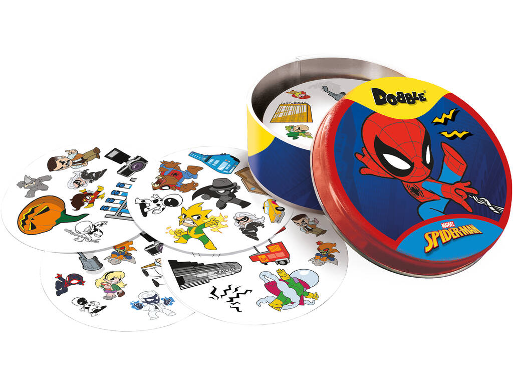 Dobble Marvel Spiderman 5 in 1