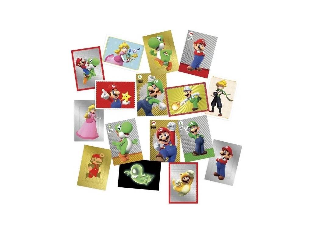 Super Mario It’s Me, Mario Sur avec 5 Chromos