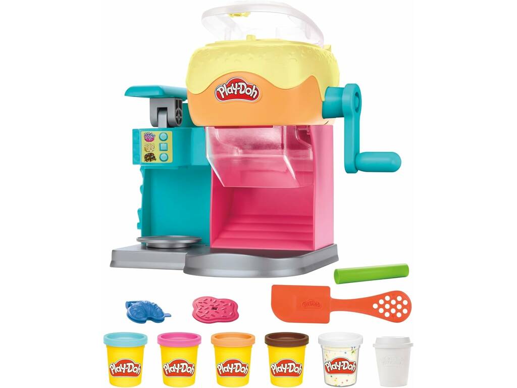 PlayDoh Mi Tienda de Dónuts con Plastilina y Moldes