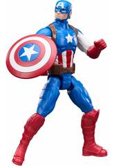 Marvel Vengadores Figura Articulada Titan Series Capitán América de 29 cm