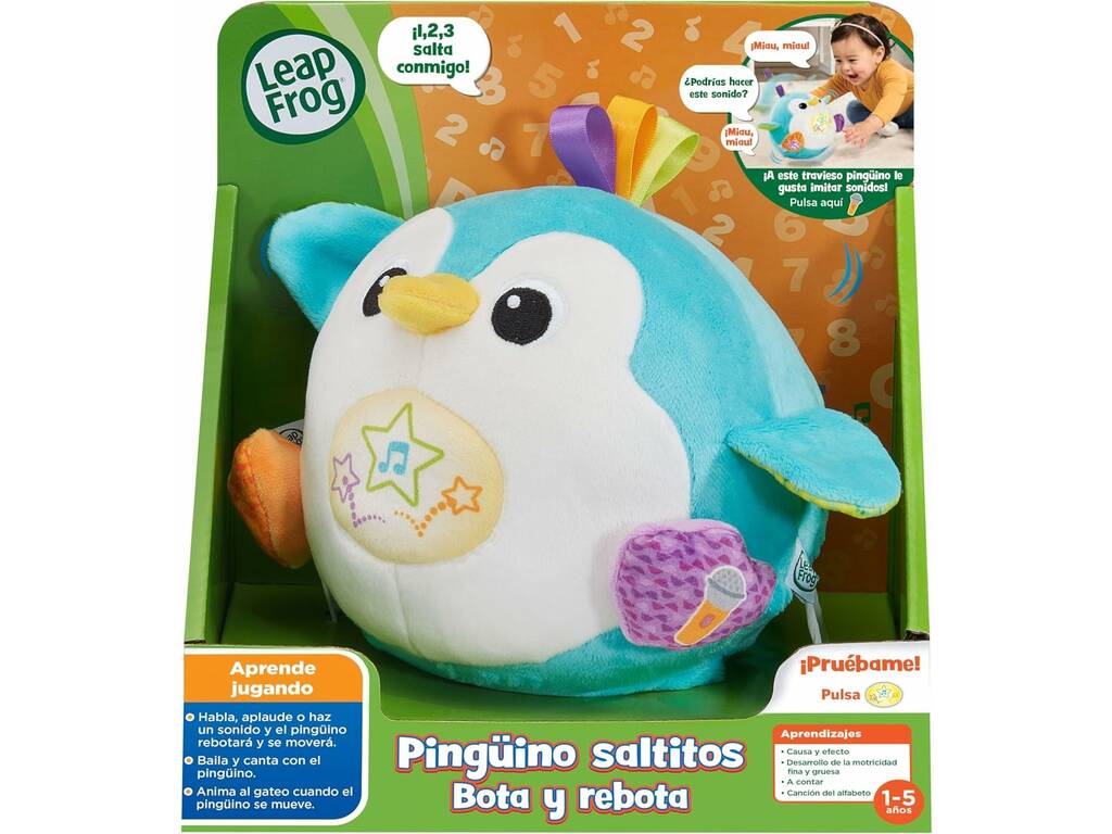 Pingüino Saltitos Bota y Rebota