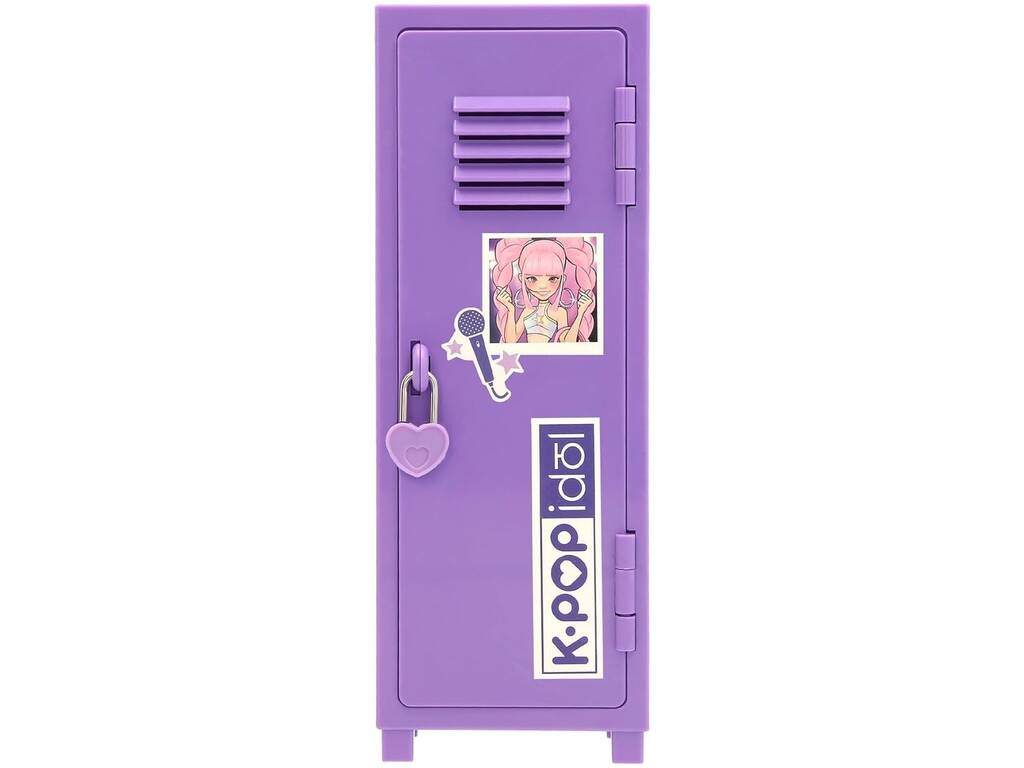 Vitrine pour idole de K-Pop avec accessoires