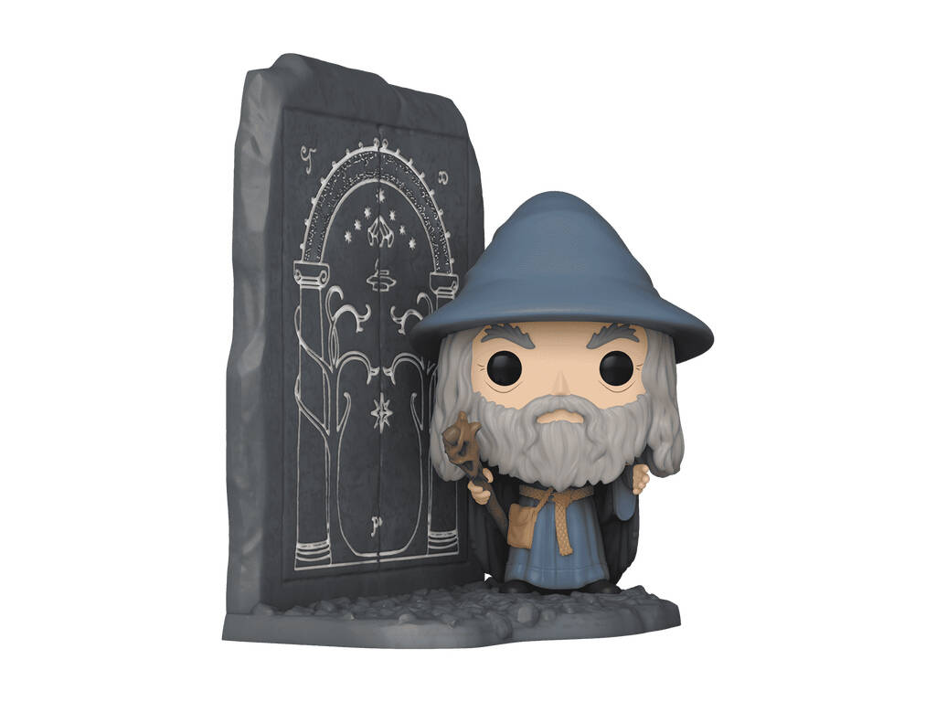Funko Pop Deluxe Il Signore degli Anelli Figura Gandalf alle Porte di Durin