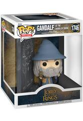 Funko Pop Deluxe El Señor de los Anillos Figura Gandalf en las Puertas de Durin