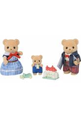 Sylvanian Families Pack Familia Biscuit Bear