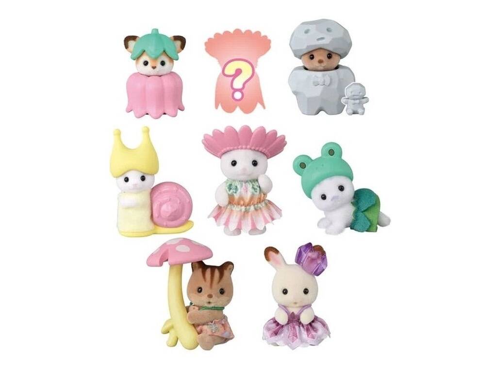 Sylvanian Families Figurina a sorpresa Edizione Bebè Folletti della Foresta