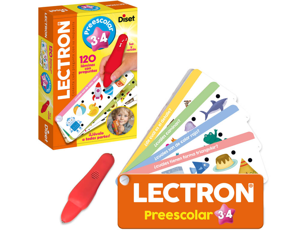 Lectron Emporte-le partout avec toi ! Maternelle 3-4 ans, avec lumières et sons