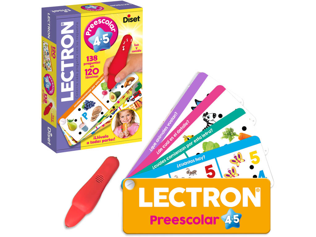 Lectron Emporte-le partout avec toi ! Maternelle 4-5 ans, avec lumières et sons