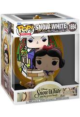Funko Pop Deluxe Disney Blanche-Neige et les Sept Nains Figurine Blanche-Neige avec vitrail
