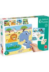 Puzzle de Madeira 6 Habitats