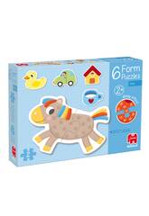 Puzzle 6 formes de jouets