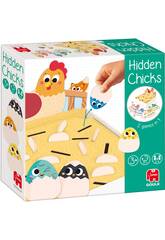 Jumbo Goula Juego Encuentra los Pollitos 2 en 1