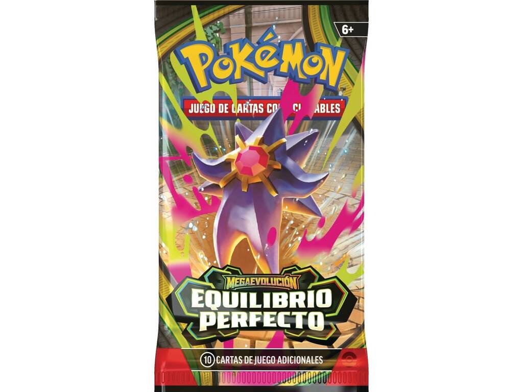 Pokémon TCG Megaevolución Equilibrio Perfecto Lote de 6 Sobres
