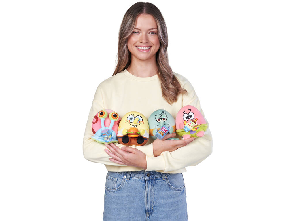  Zuru Snackles SpongeBob Surprise Bola de Peluche Série 1 