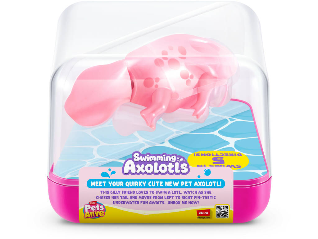 Zuru Pets Alive Swimming Axolotls Nageurs