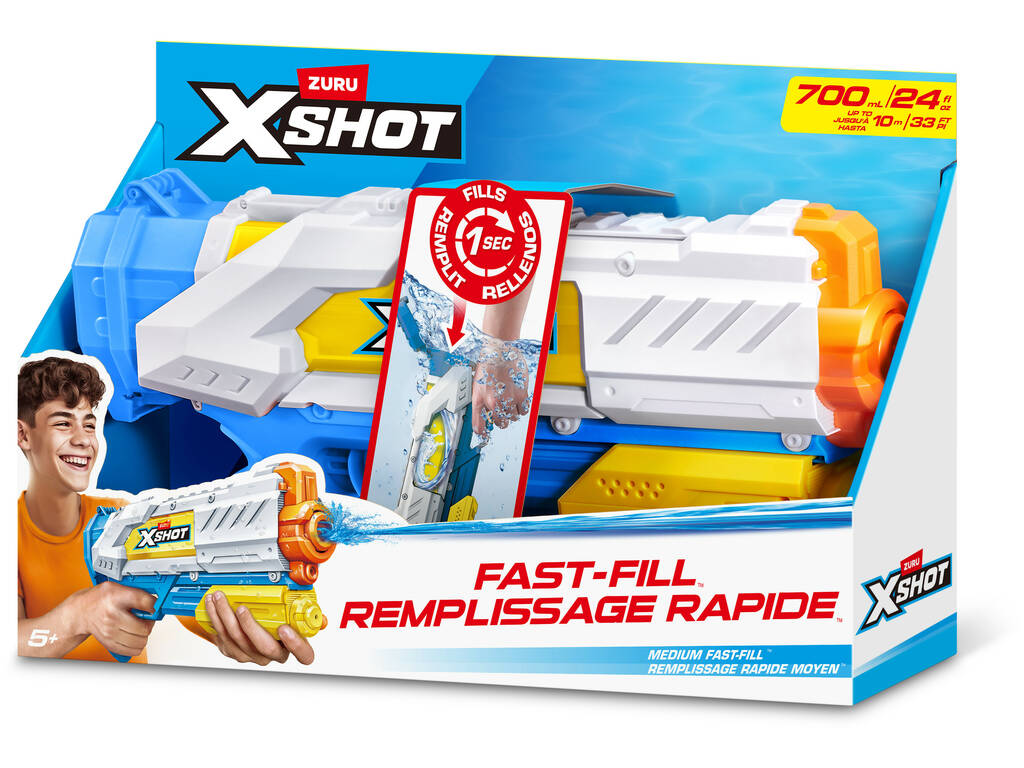 Zuru X-Shot Lanzador de Agua Fast-Fill Medium
