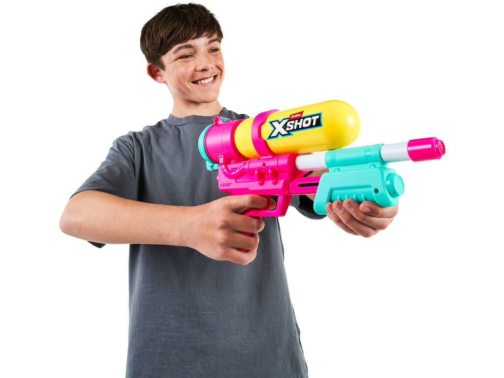 Zuru X-Shot Lanceur d’eau Fast-Fill 80’s Super Splash