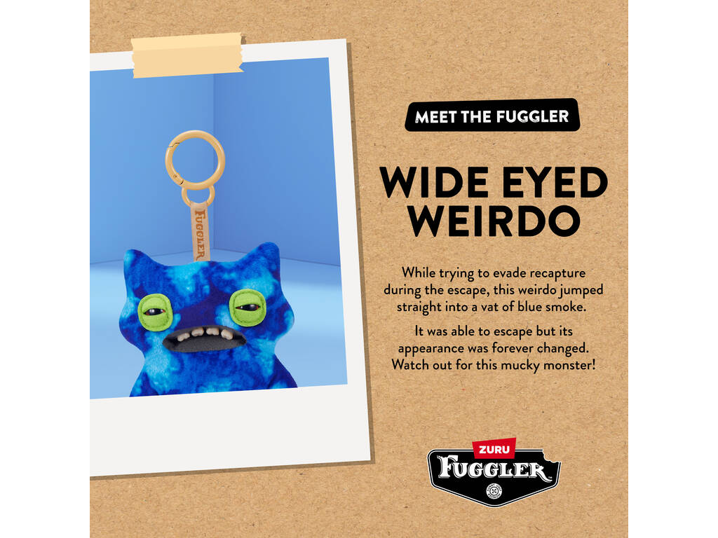 Zuru Fuggler Portachiavi di peluche da 12 cm