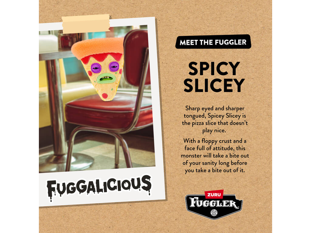Fuggalicious S1 Peluche Fast Food 22 cm