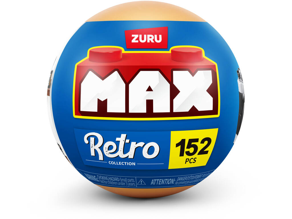  Zuru Max Bola Coleção Retro Série 2 