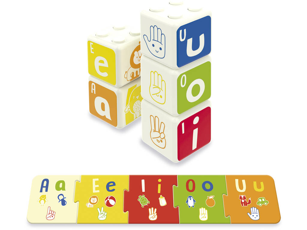 EduCubes éducatifs Les voyelles