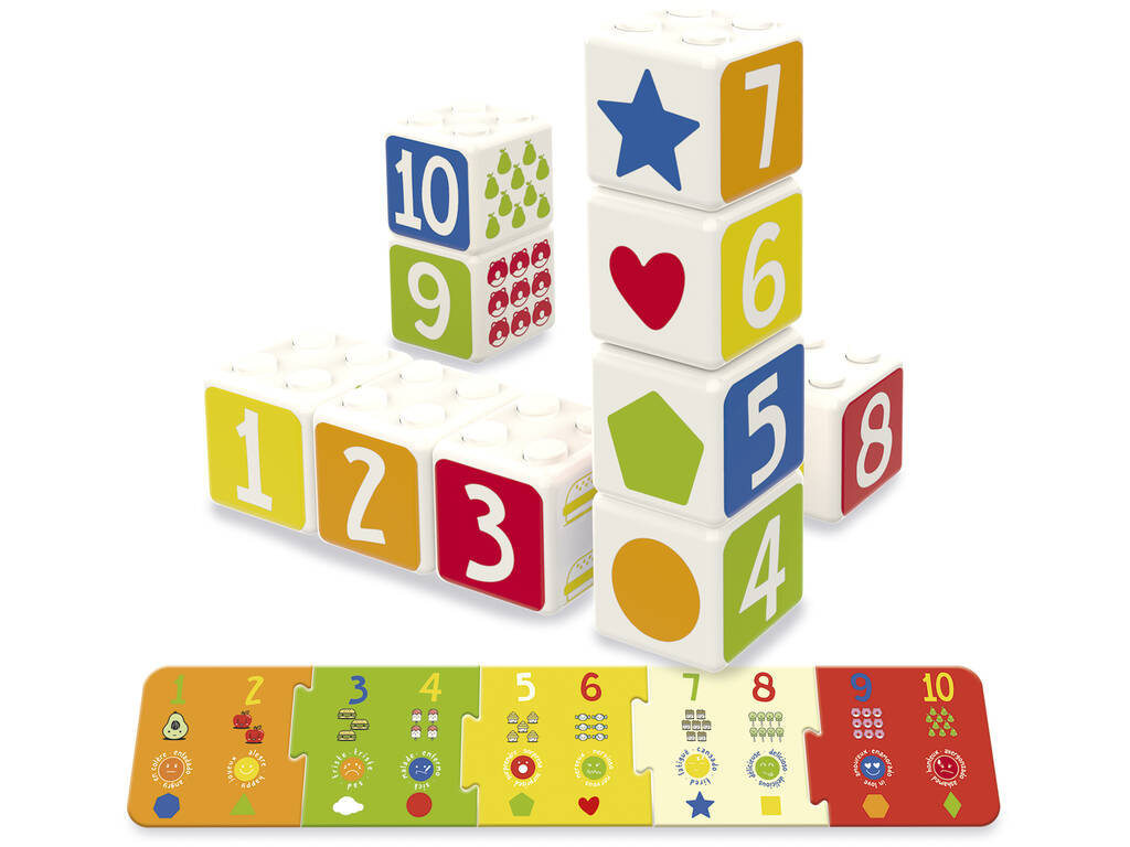 EduCubes Blocs éducatifs Les chiffres