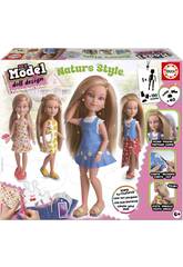 My Model Doll Design Pack Nature Style Poupée avec tenues et accessoires