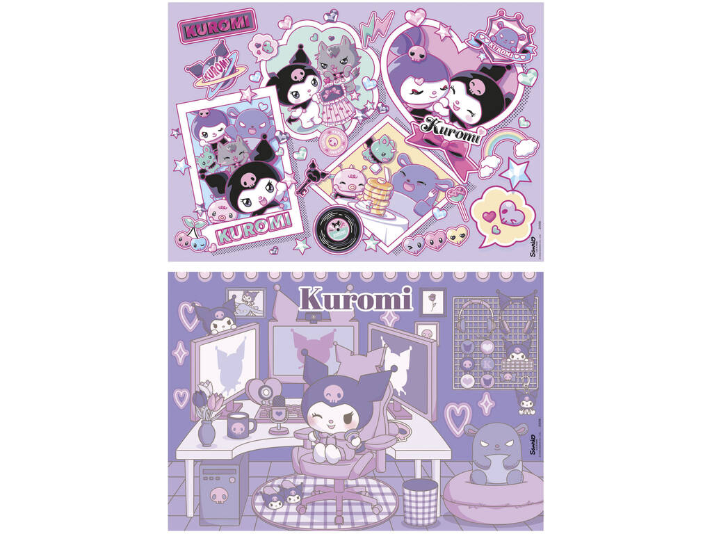 Puzzle en bois 2x50 Kuromi