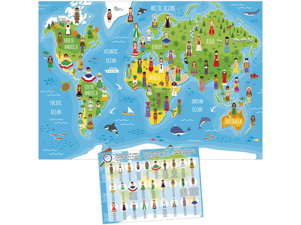 Puzzle 150 femmes du monde