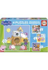 Puzzle progressivi Peppa Pig 12-16-20-25