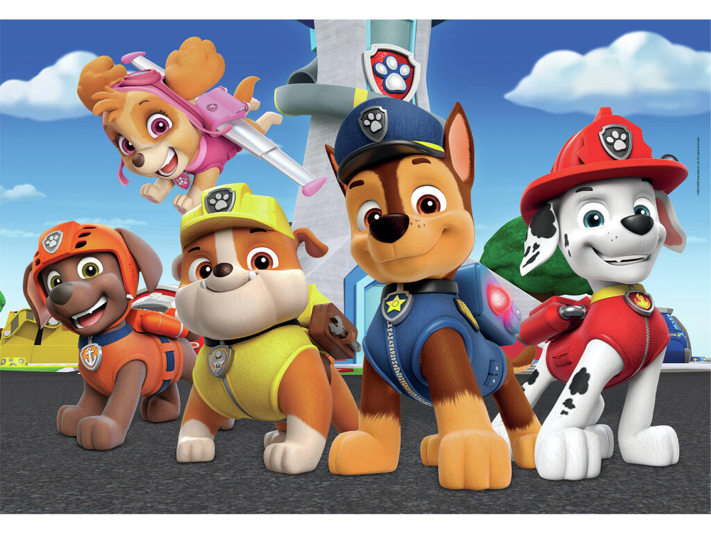Puzzle 2x60 Super Color Patrulla Canina