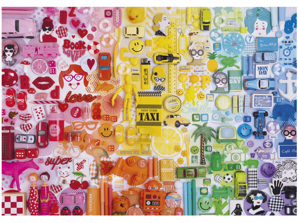 Puzzle 500 Collage di Colori