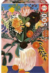 Puzzle 500 Flor Boho