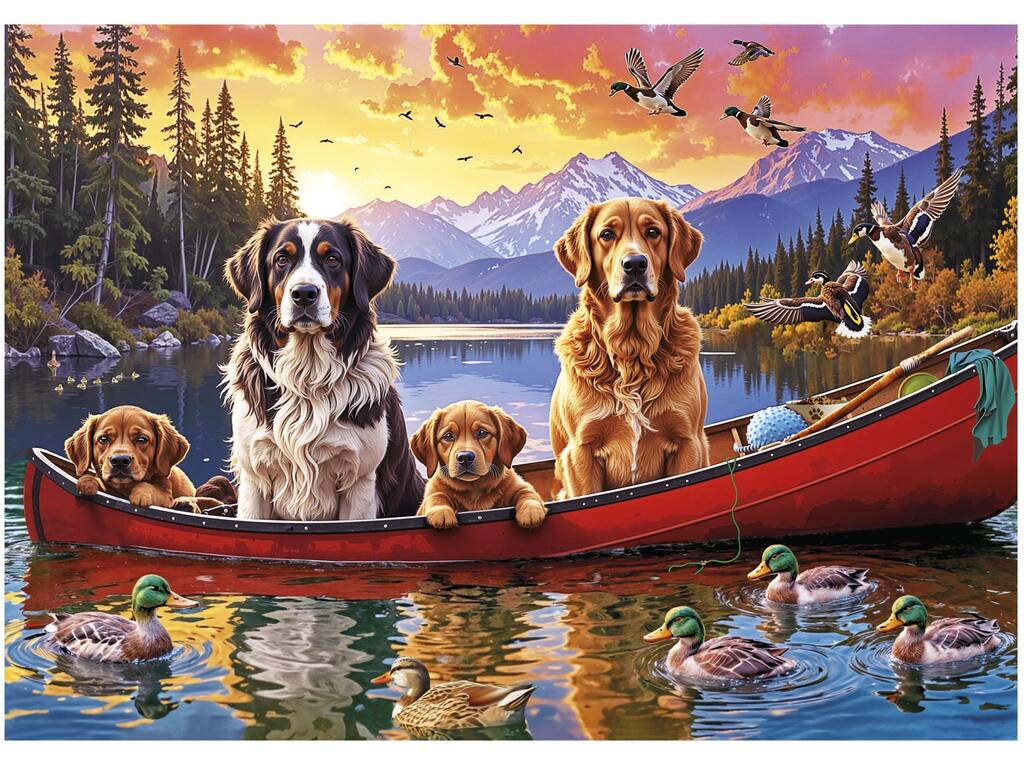 Puzzle 2000 Domenica con i bambini