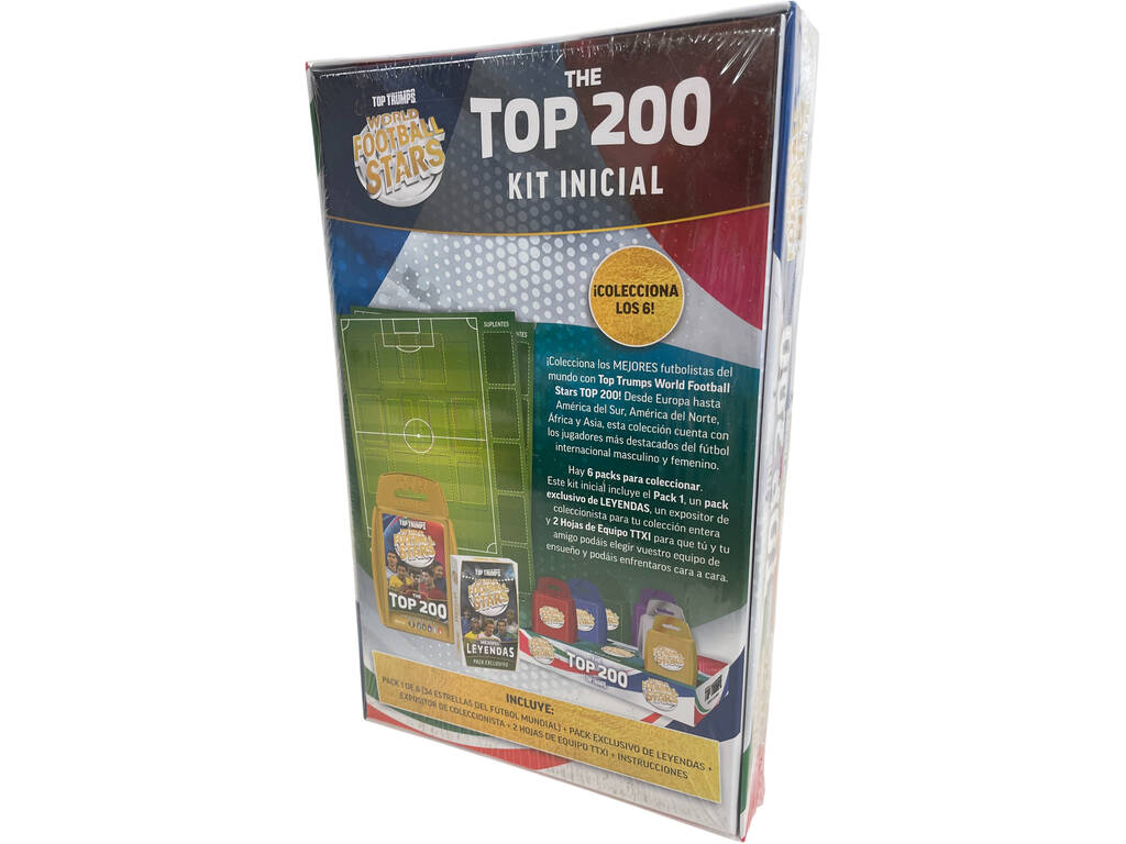 Top Trumps World Football Stars The Top 200 Kit Inicial