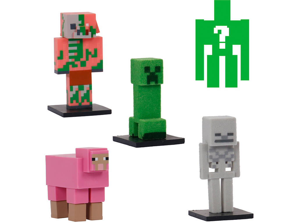 Minecraft Toppeez Edizione Speciale Blister con 5 Figurine