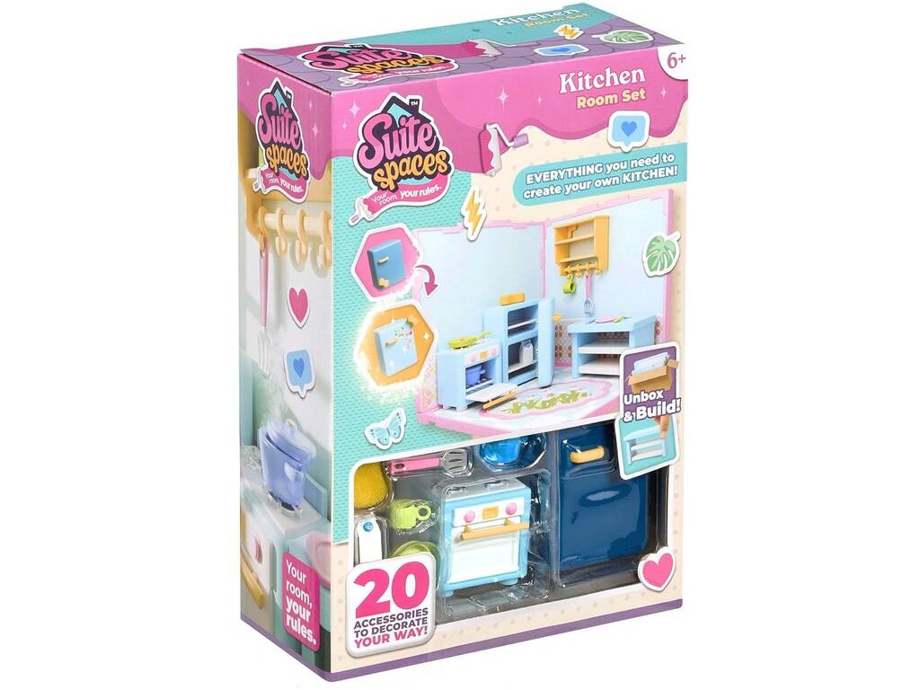 Ensemble de jeu Suite Spaces Cuisine avec 20 accessoires