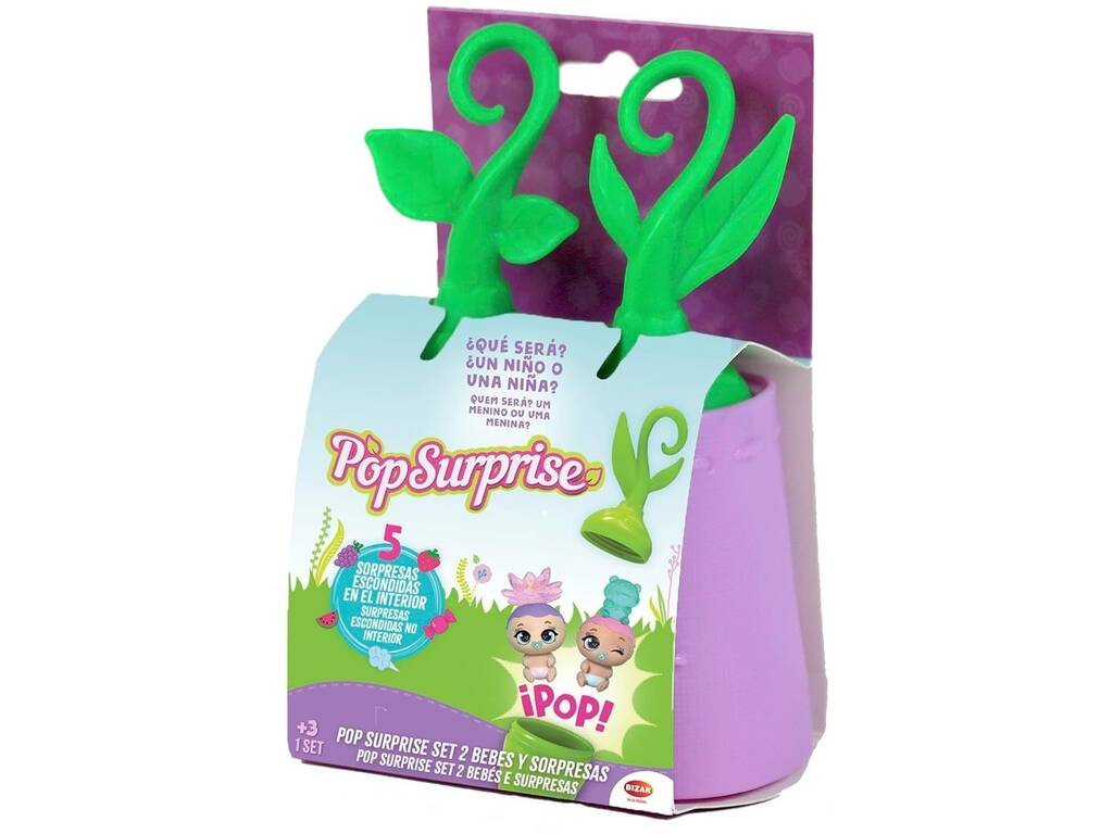Coffret Pop Surprise 2 Bébés et surprises