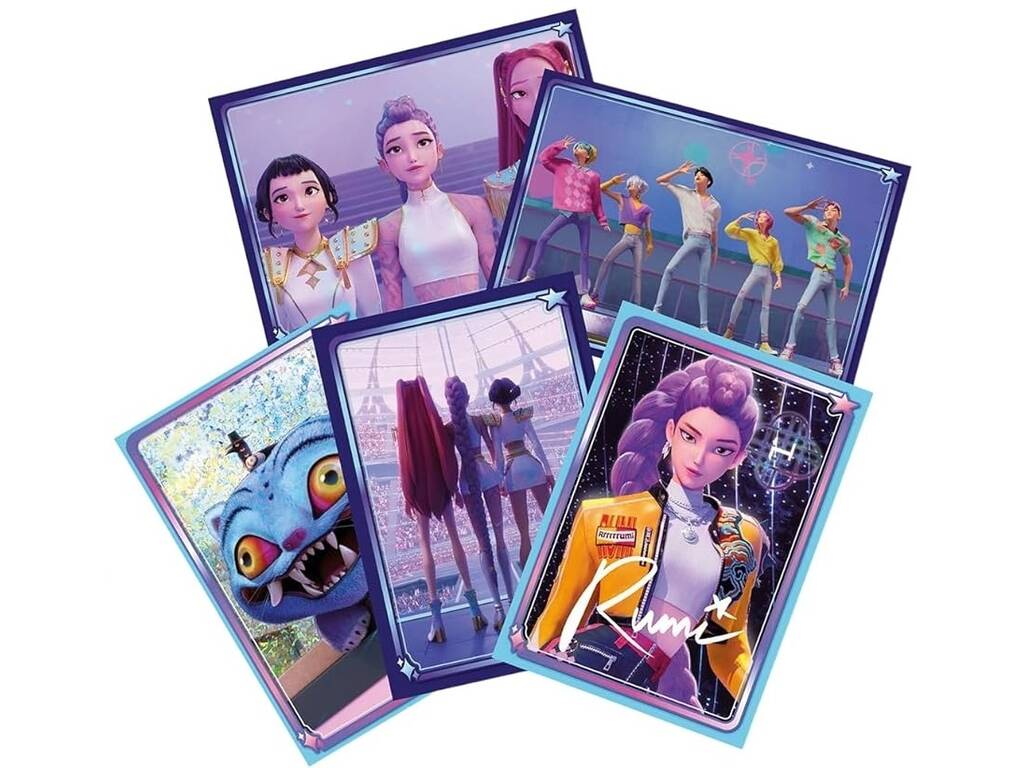 K-Pop Demon Hunters Pochette contenant 5 cartes