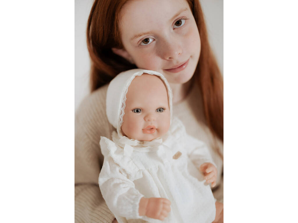 Muñeca Bebé Reborn Camila de 40 cm con Manta y Dou Dou
